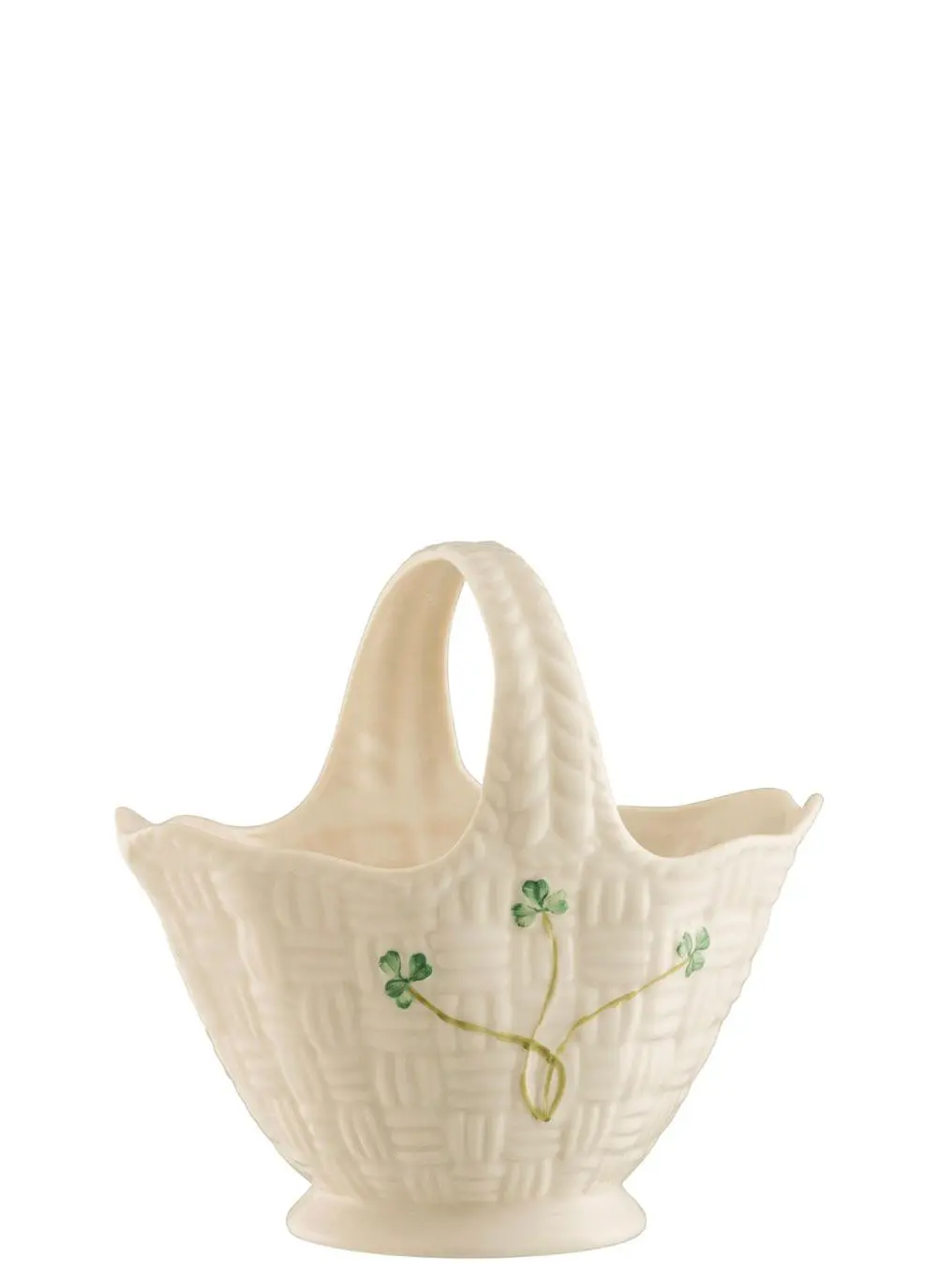 Shamrock Handled Basket
