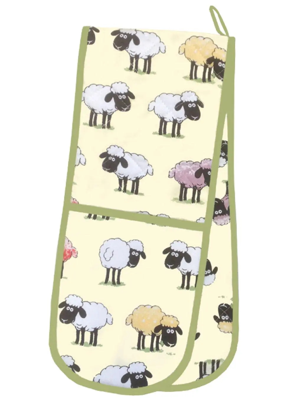 Sheepish Irish Double Oven Mitt