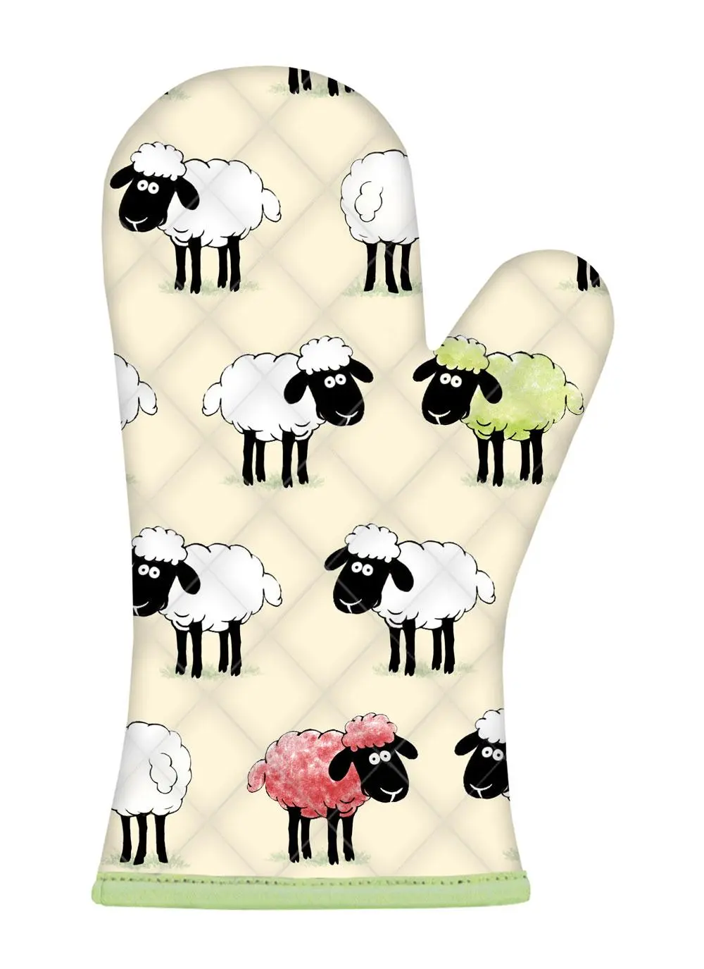 Sheepish Irish Oven Mitt
