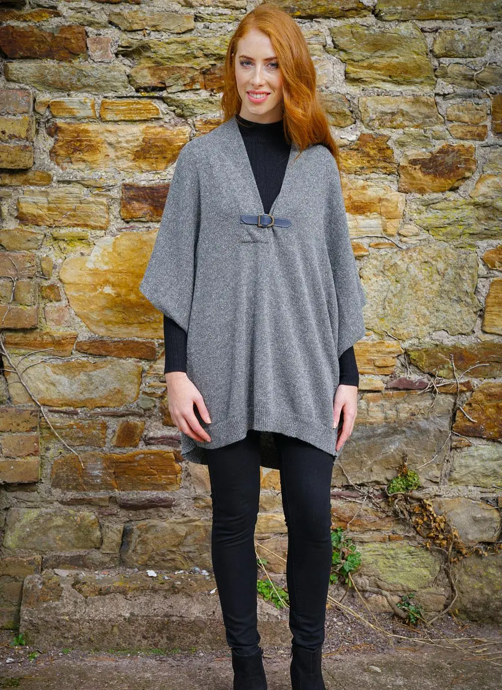 Women's Cape Silk Tweed Knit