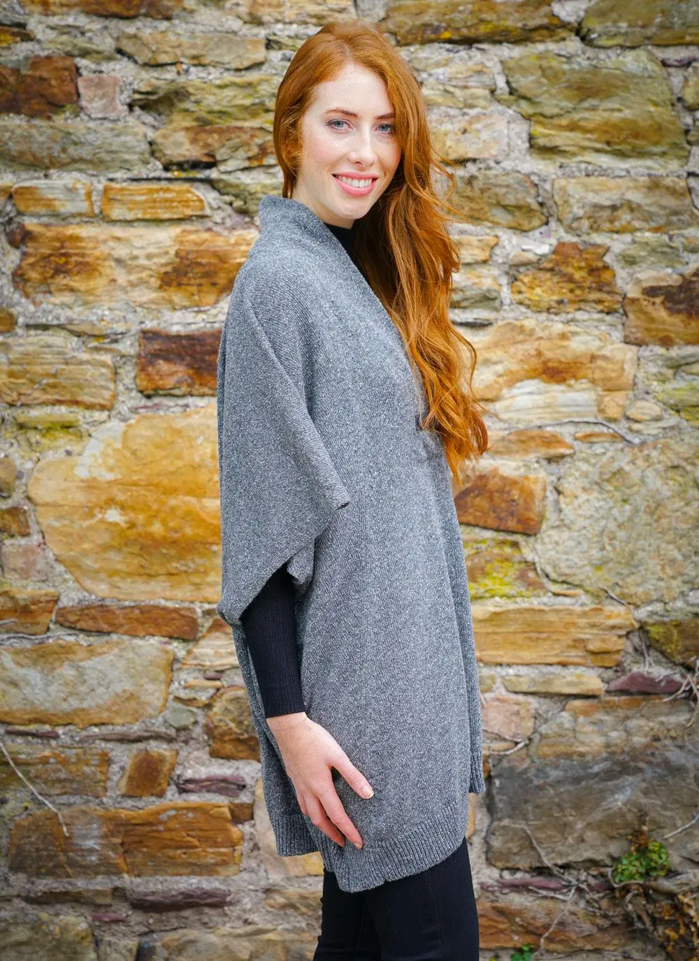 Women's Cape Silk Tweed Knit