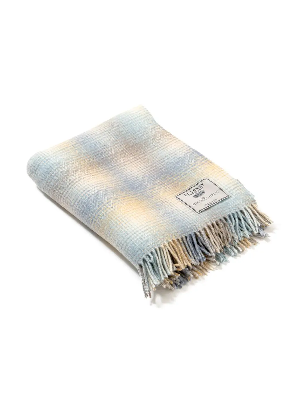 Silverstrand Check Lambswool Throw