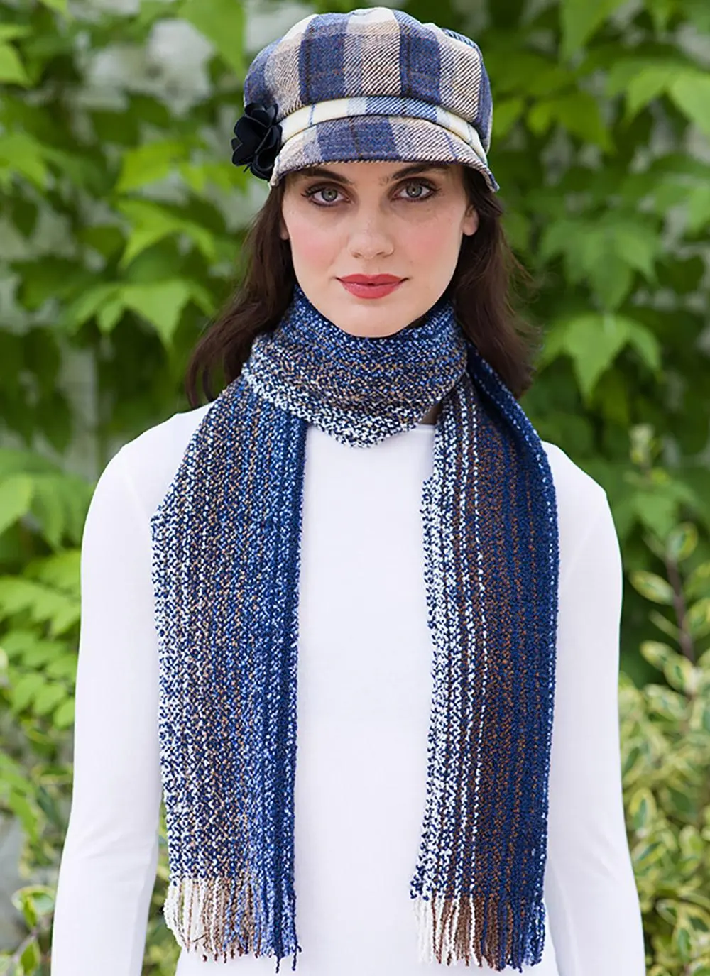 Mucros Wool Cashmere Skellig Scarf