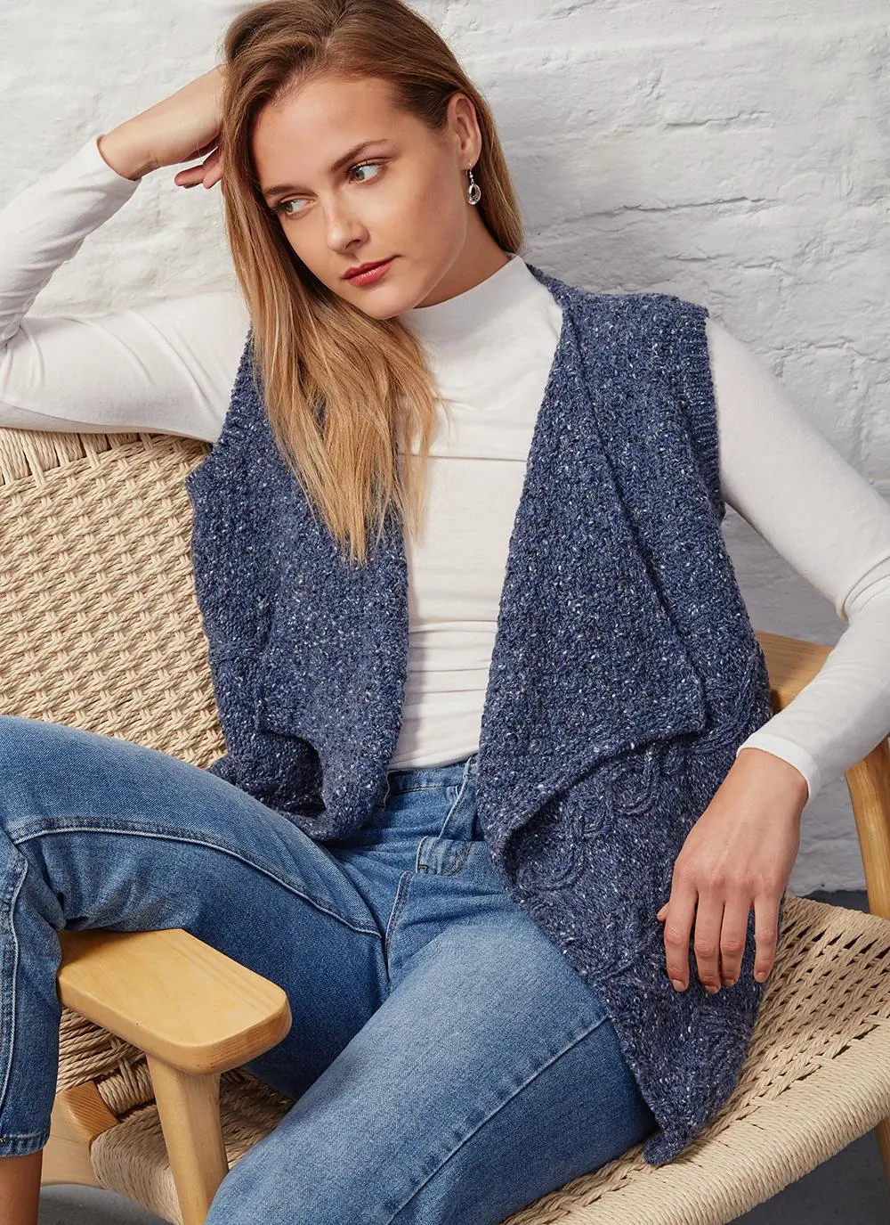 Sleeveless Biker Jacket