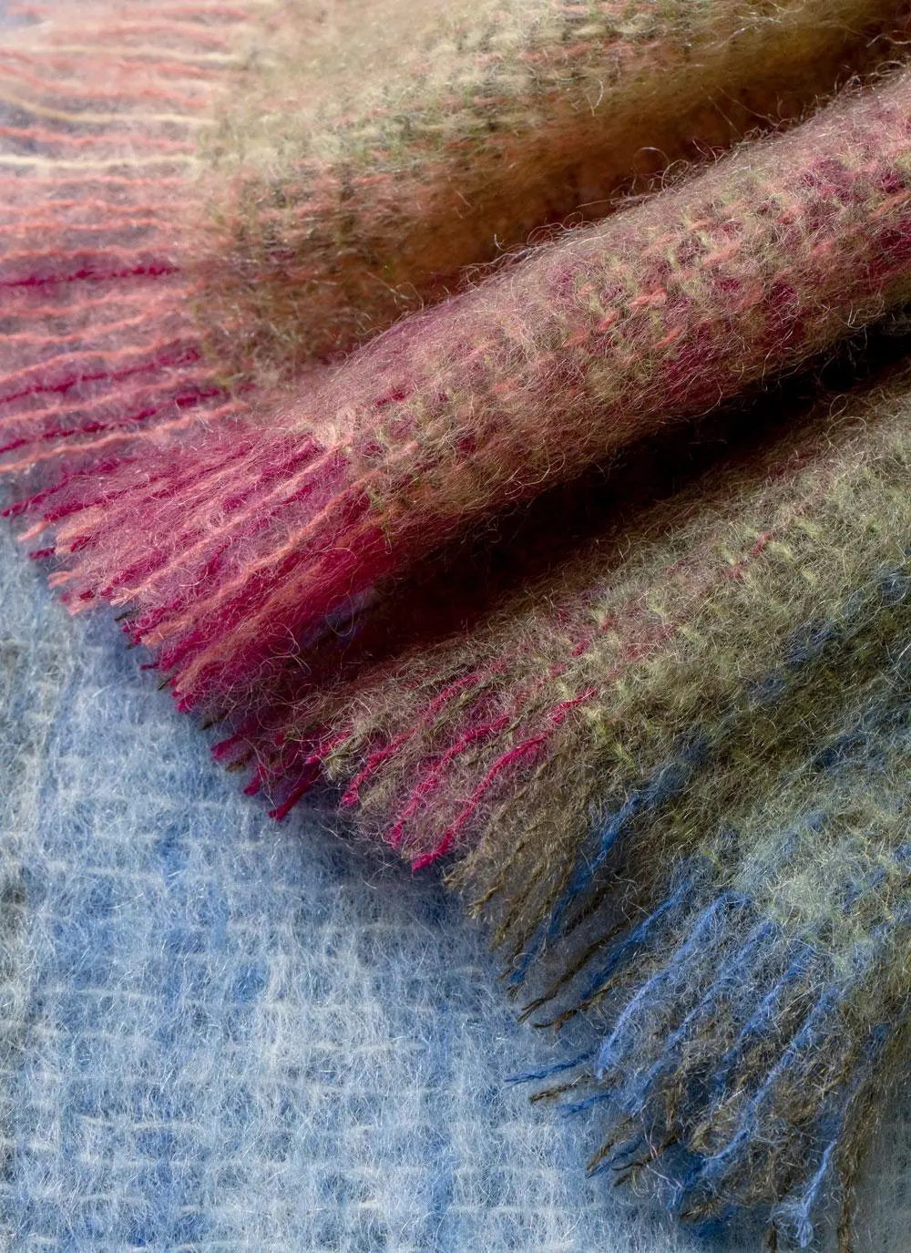 Sligo Sunset Mohair Throw