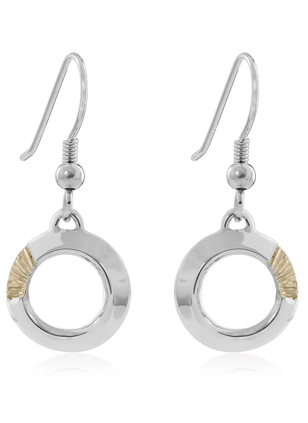 Sterling Silver & 18K Gold Vermeil Soilse Sunrise Drop Earrings