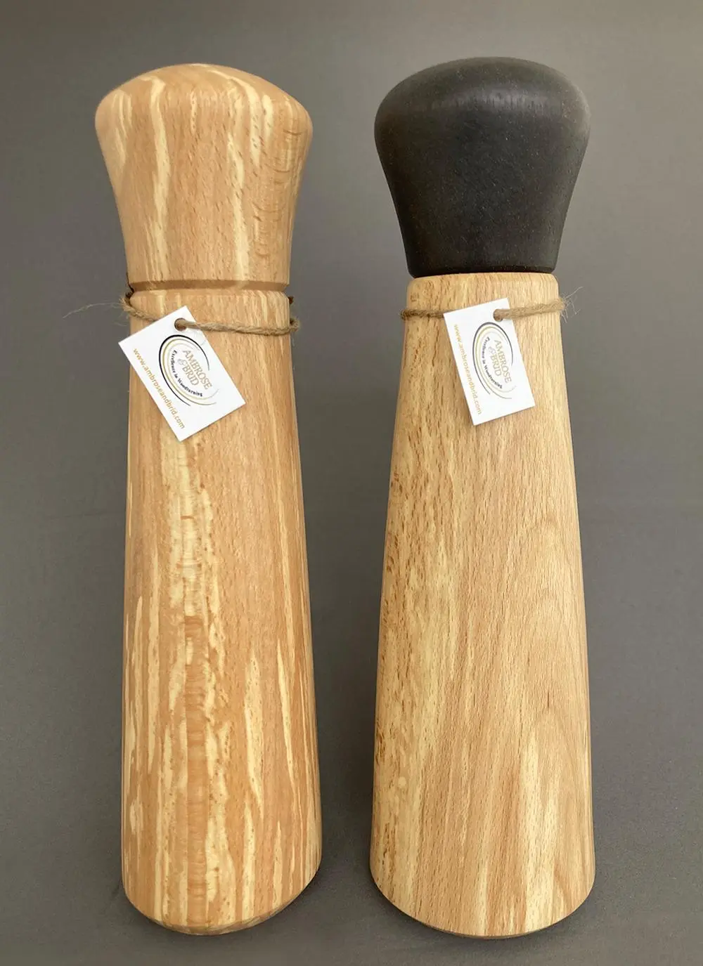 Spalted Beech Salt & Pepper Mill Set