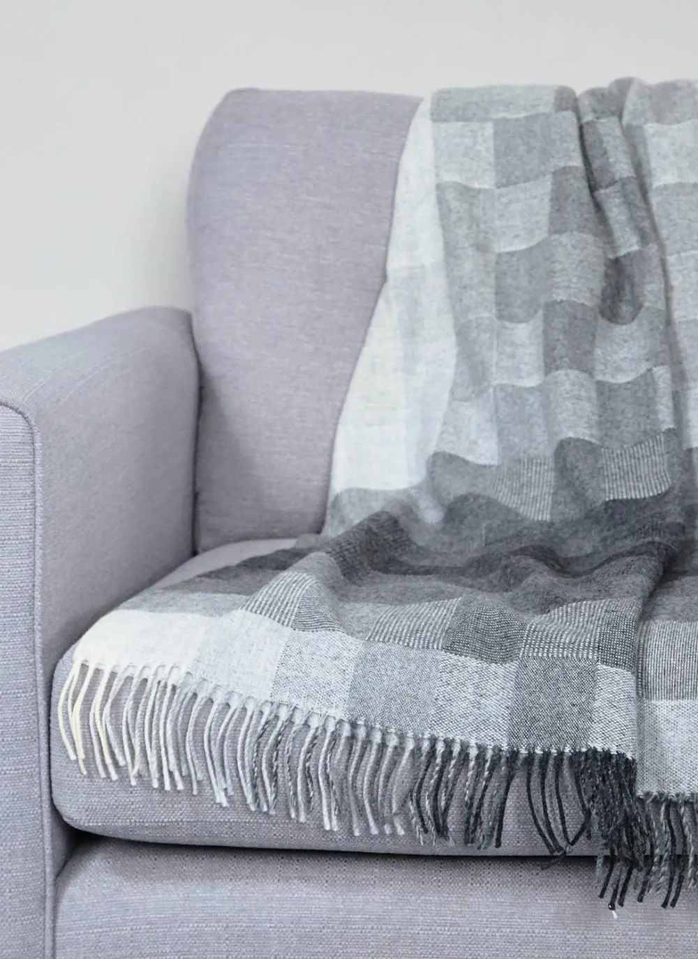 Grey Spectrum Throw 
