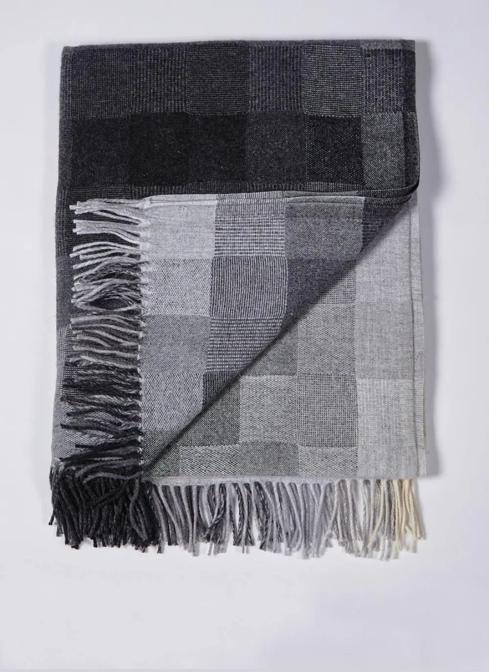 Grey Spectrum Throw 