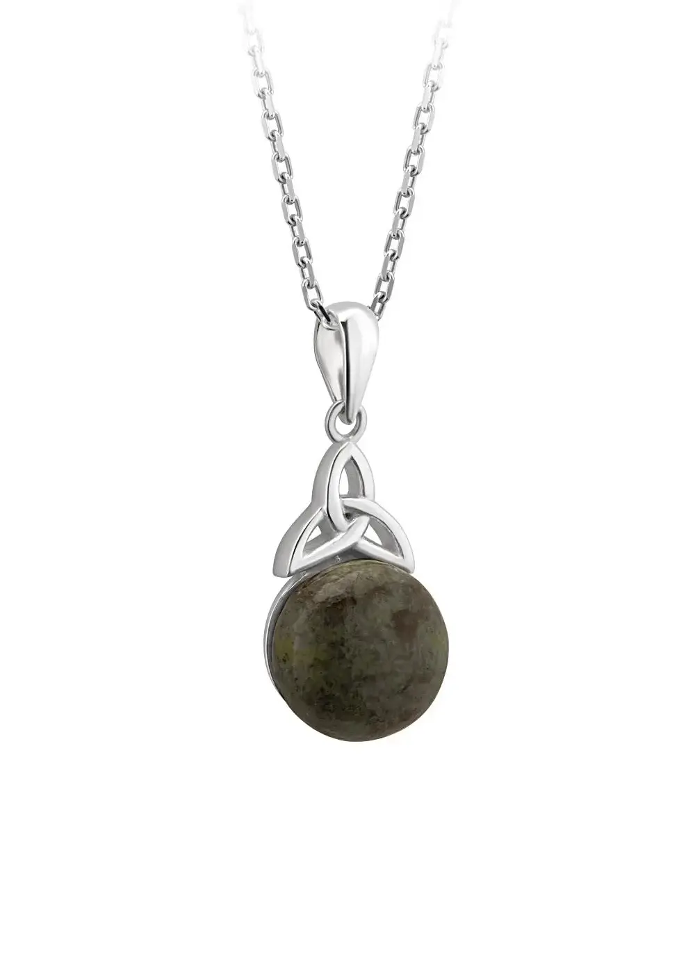Sterling Silver Connemara Marble 