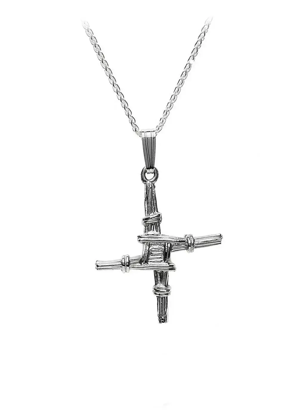 Sterling Silver St Brigids Cross Pendant