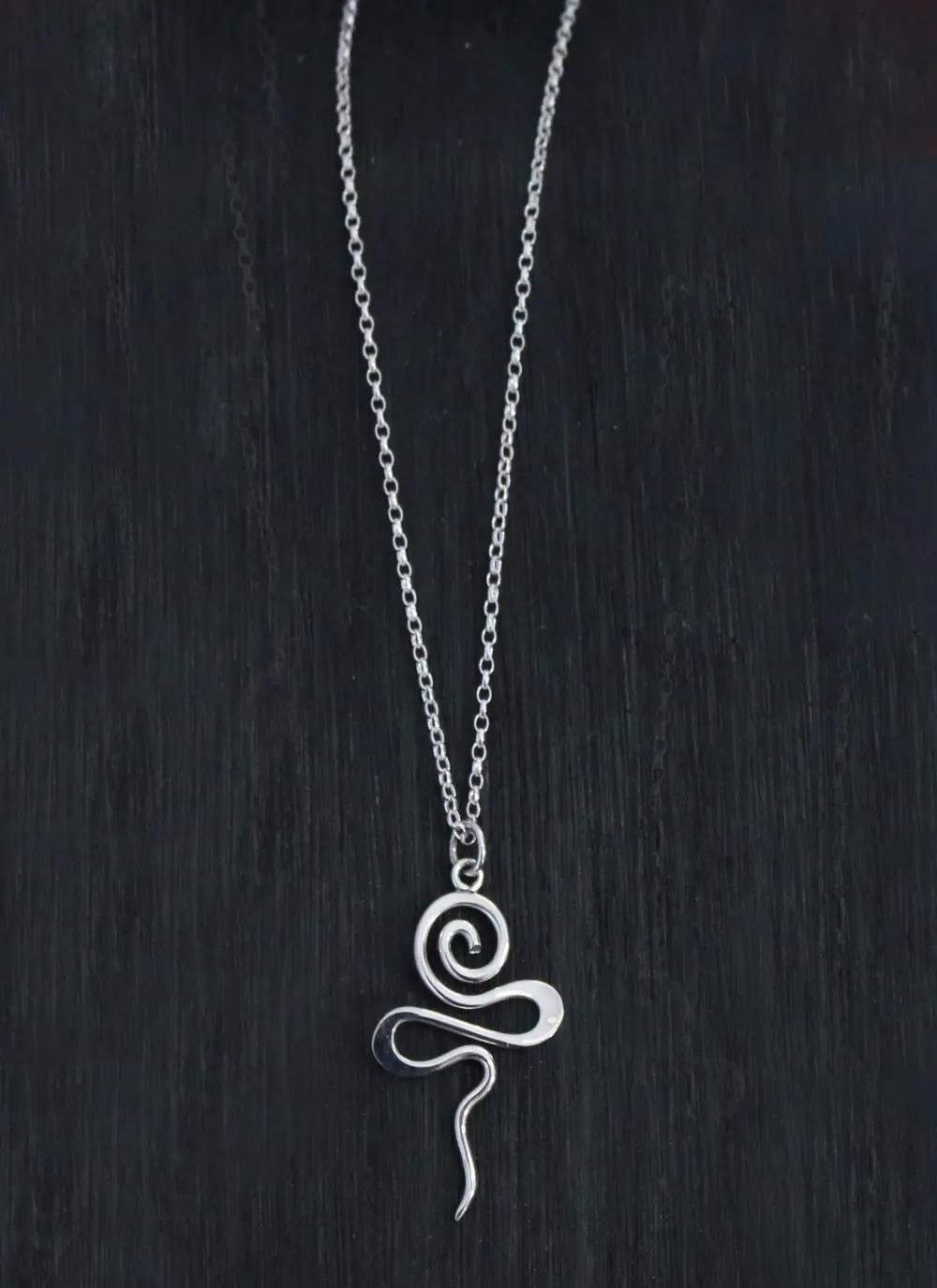 Sterling Silver Standing Stone Pendant