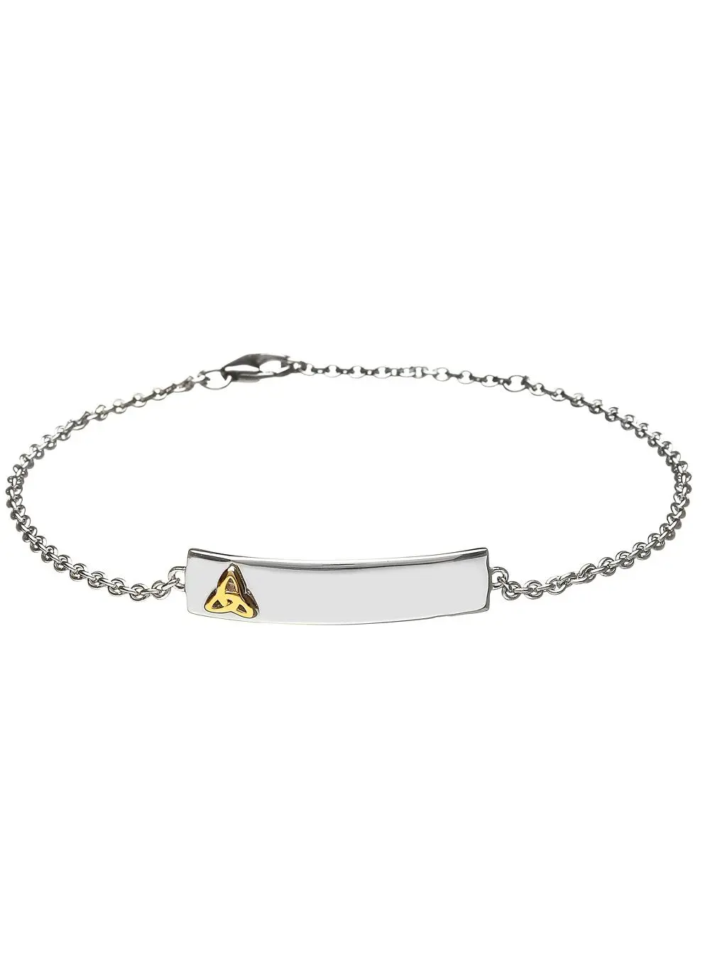 Sterling Silver Trinity Knot Bracelet