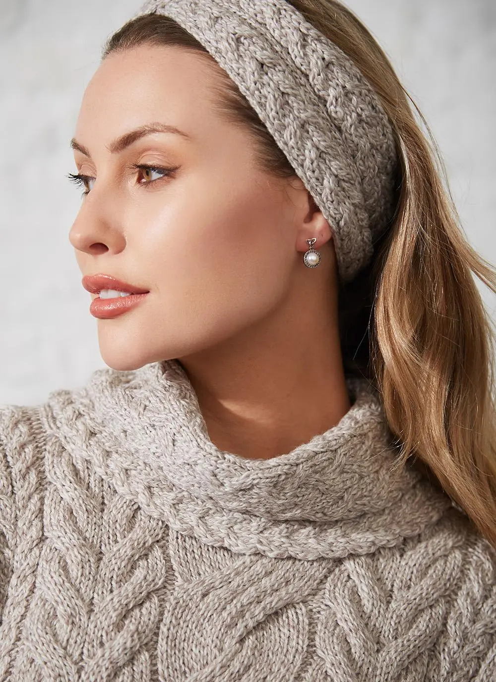 Supersoft Merino Wool Aran Headband