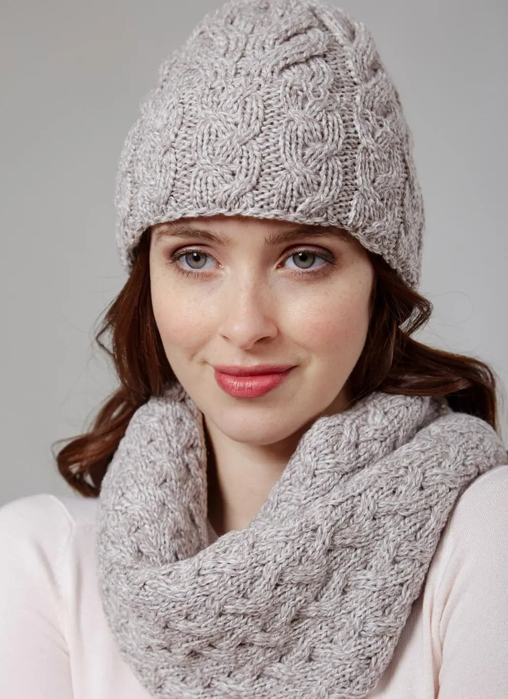 Supersoft Merino Wool Hat & Infinity Scarf Set