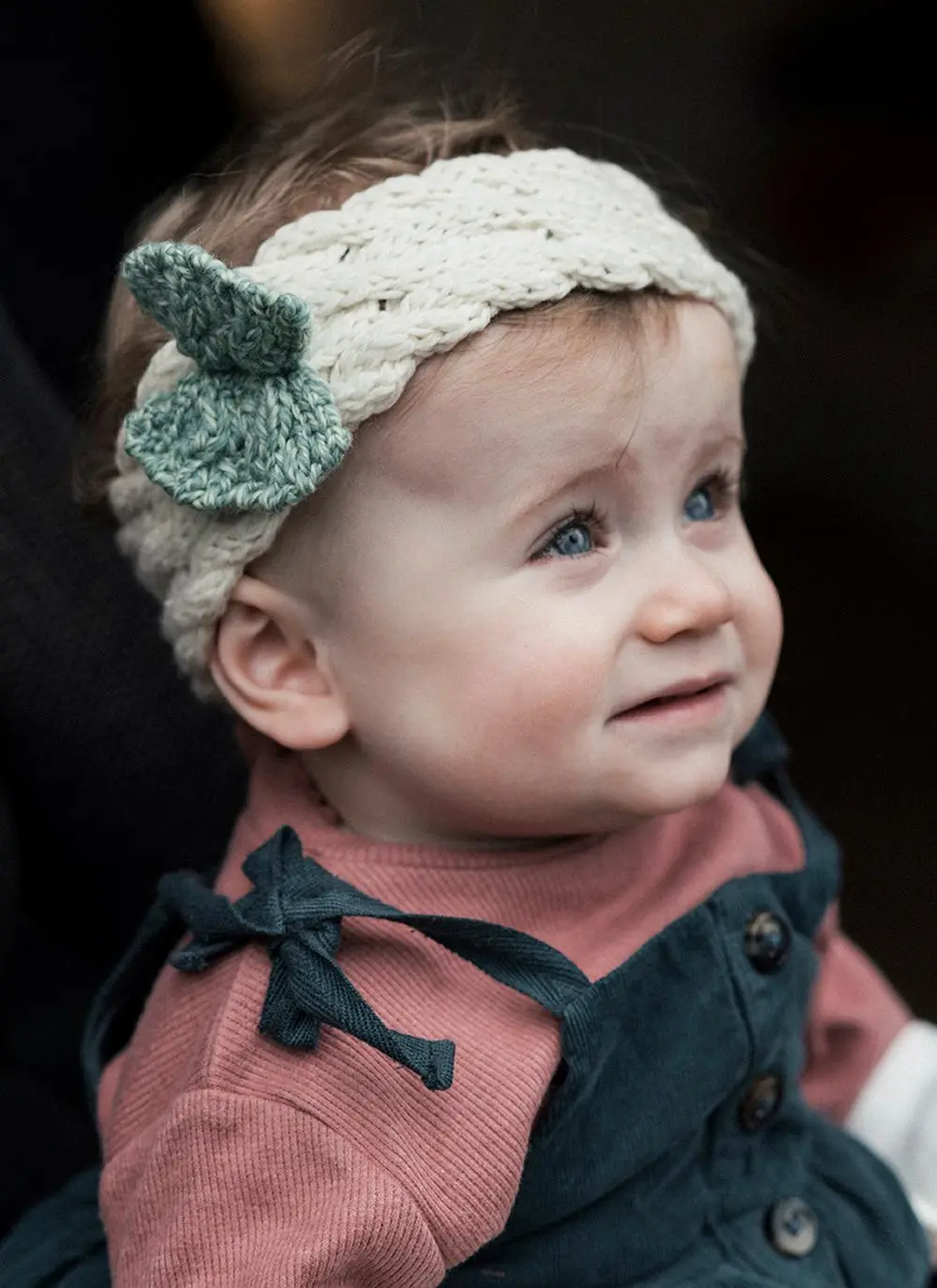 Supersoft Wool Baby Contrast Headband