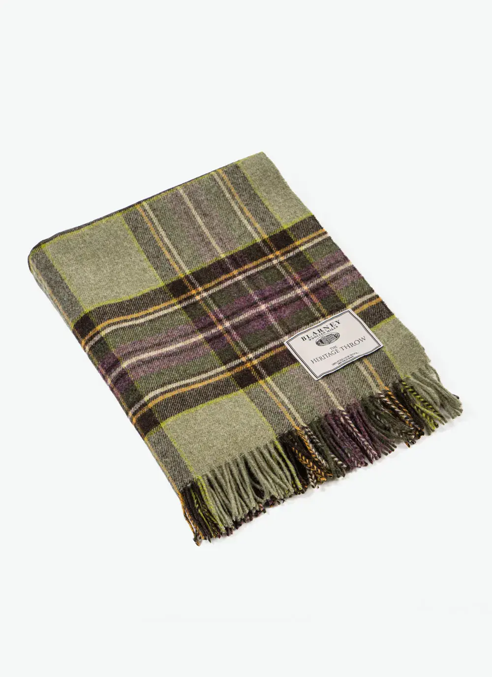 Lavender Fields Highland Wool Throw 