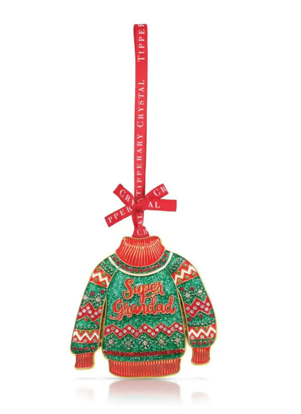 Tipperary Crystal Super Grandad Decoration