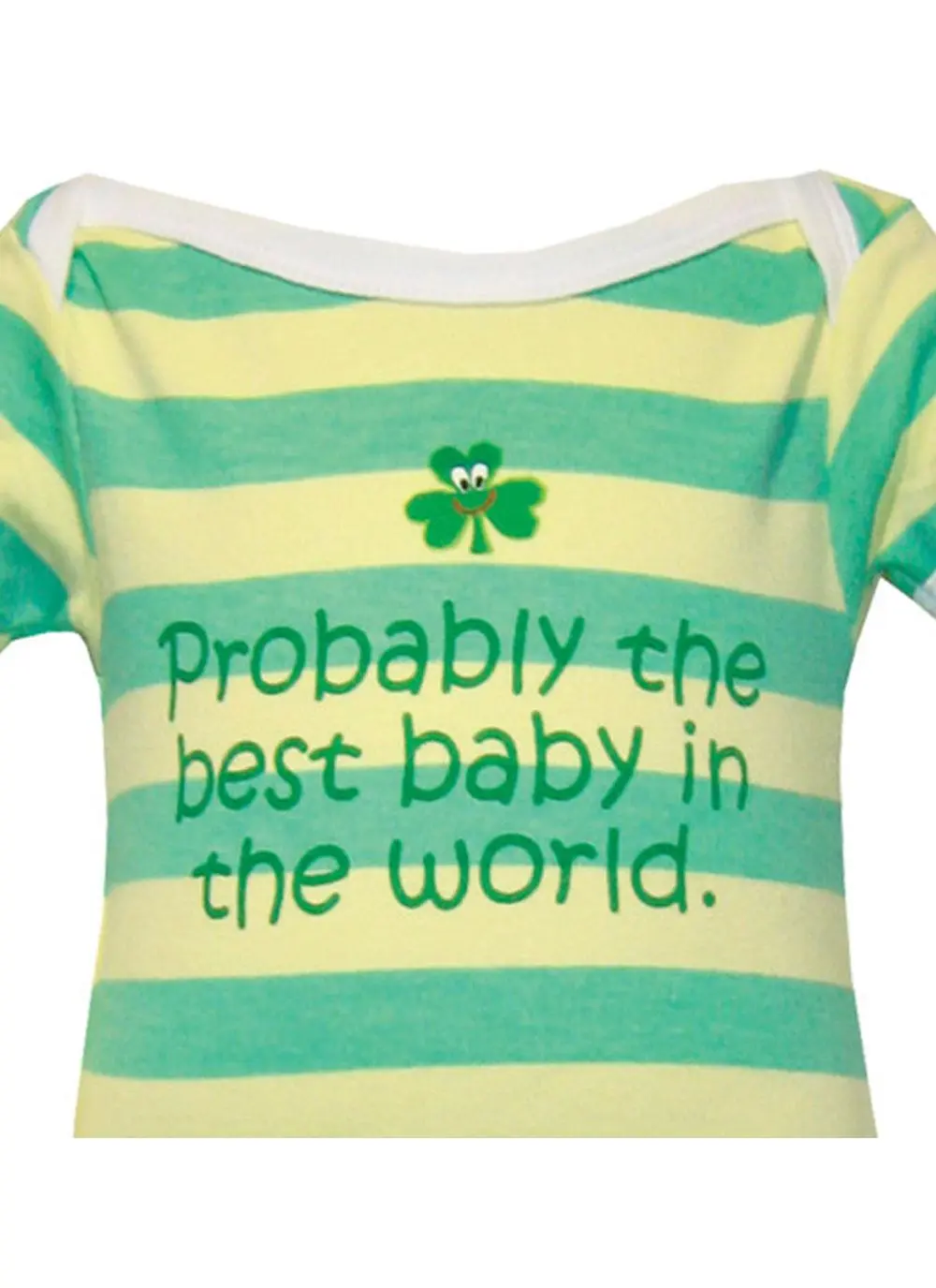 Striped Probably The Best Baby Vest