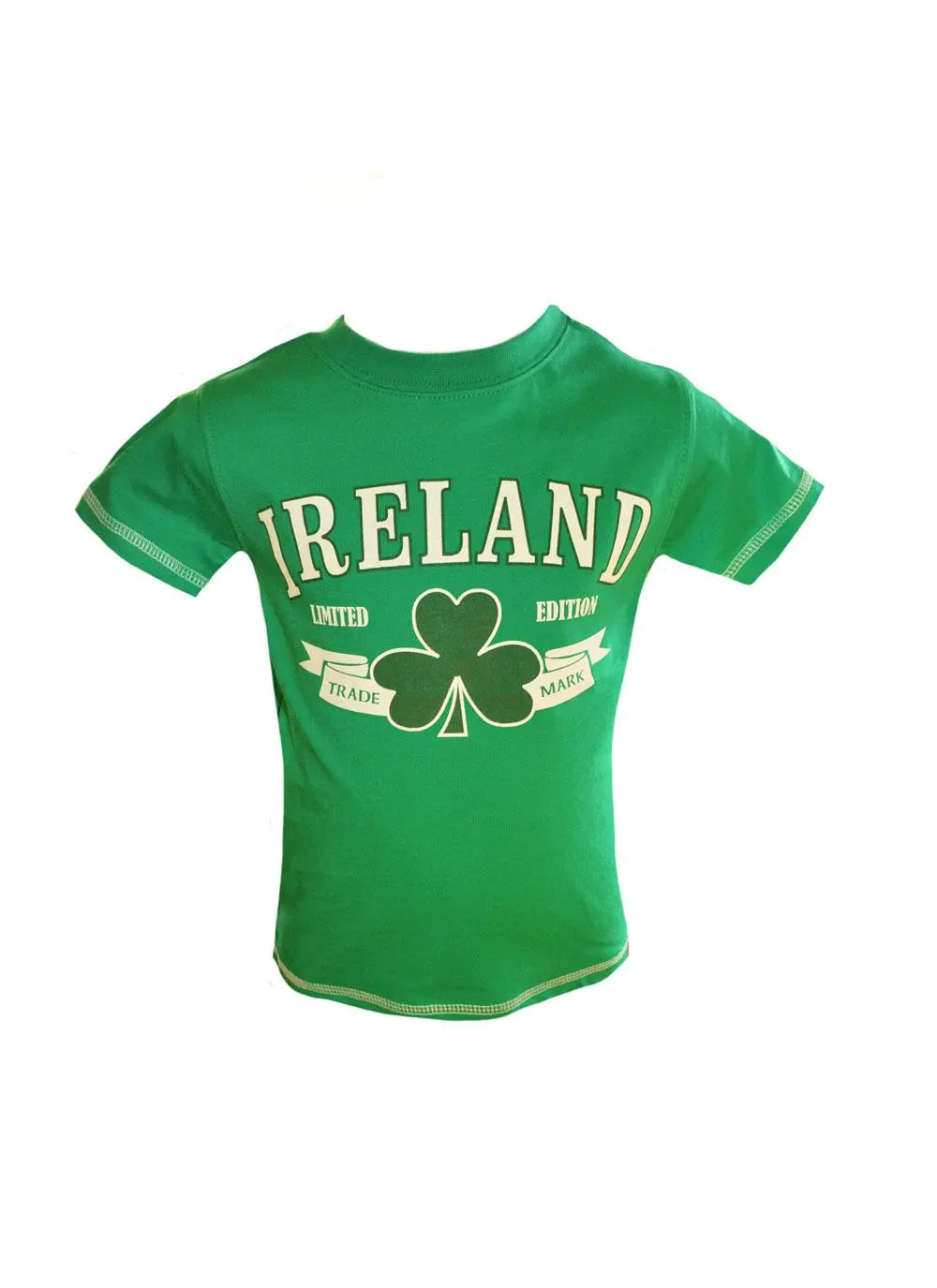 Children's Irish Shamrock Limited Edition Green Ireland T-Shirt