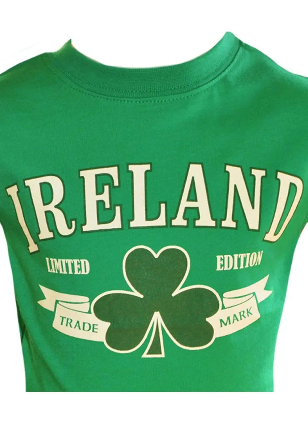 Children's Irish Shamrock Limited Edition Green Ireland T-Shirt