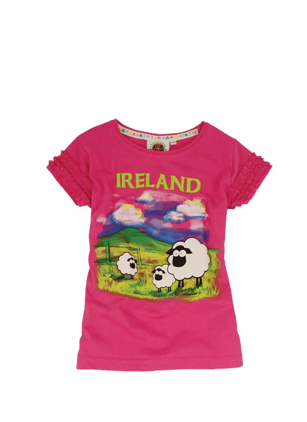 Pink Frilly T-Shirt