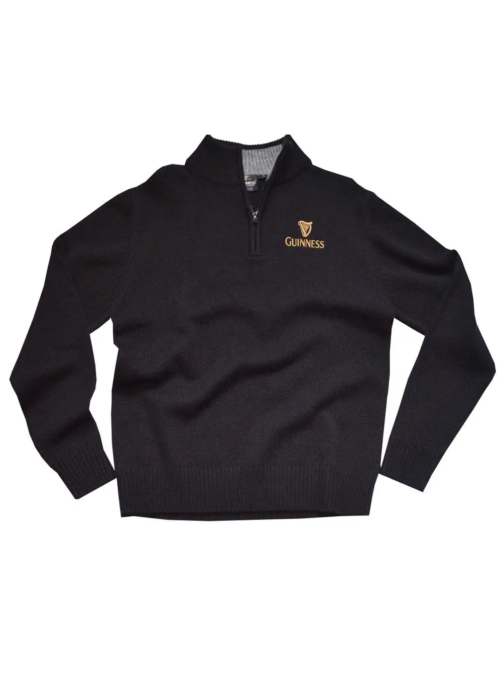 Men's Guinness Knitted Sweater Half Zip