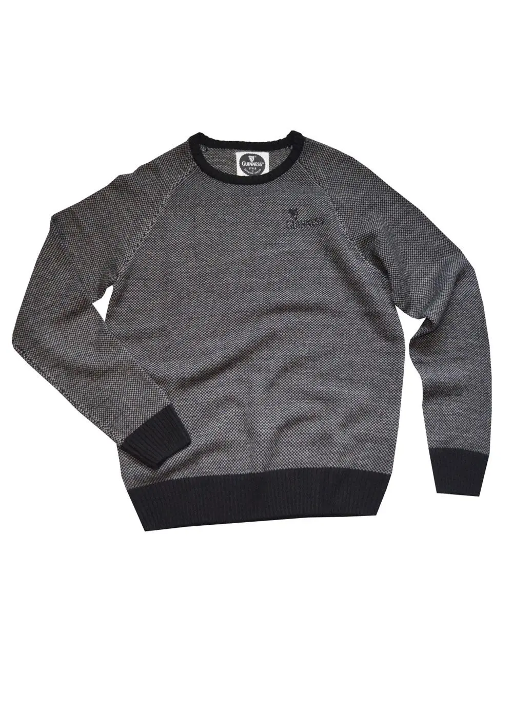 Men's Guinness Knitted Crew Neck Sweater 