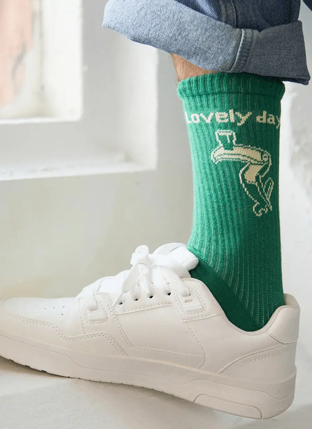  Ladies' Lovely Day Sports Socks