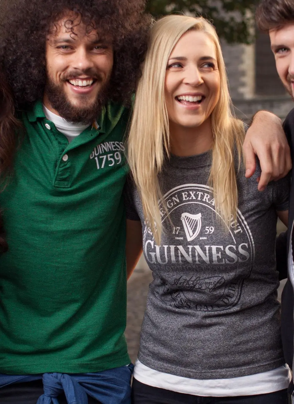 Ladies Guinness Gray Marl T-Shirt