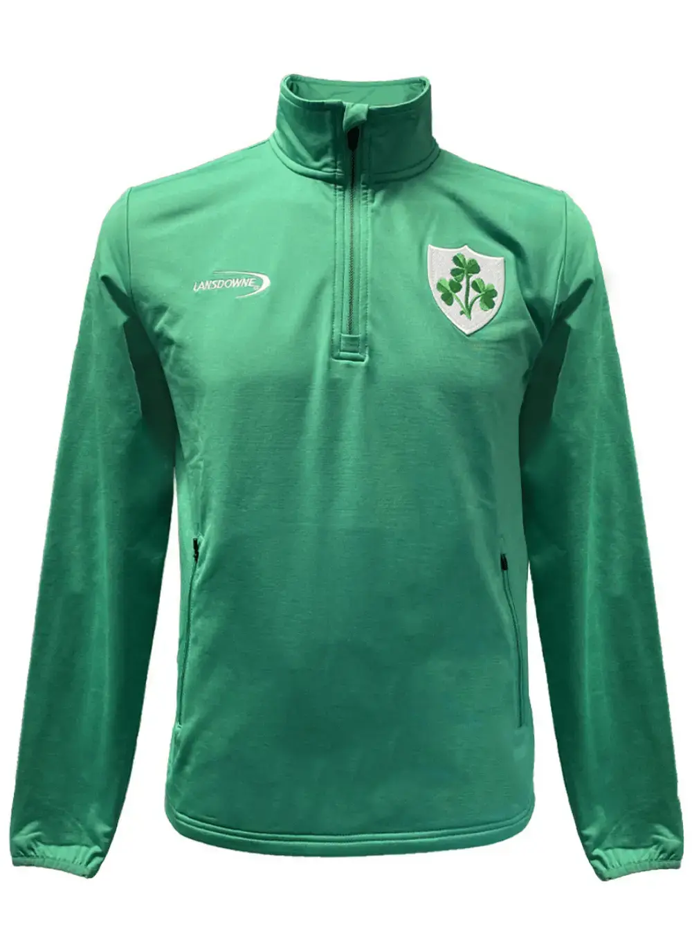 Lansdowne Shamrock Crest Performance 1/4 Zip Top