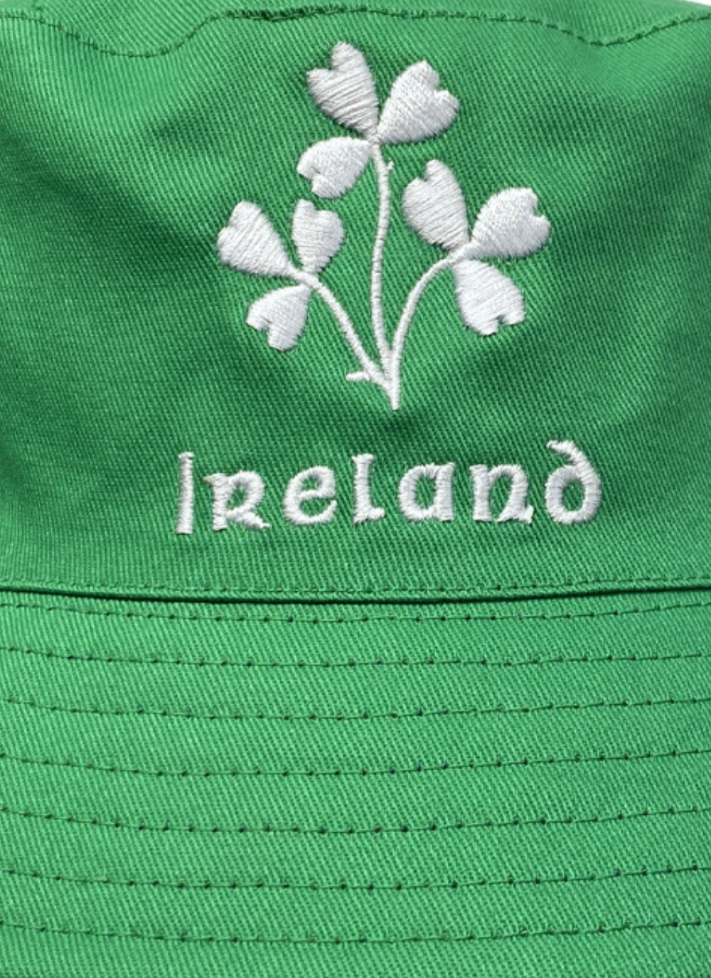 Lansdowne Ireland 3 Shamrock Reversible Bucket Hat