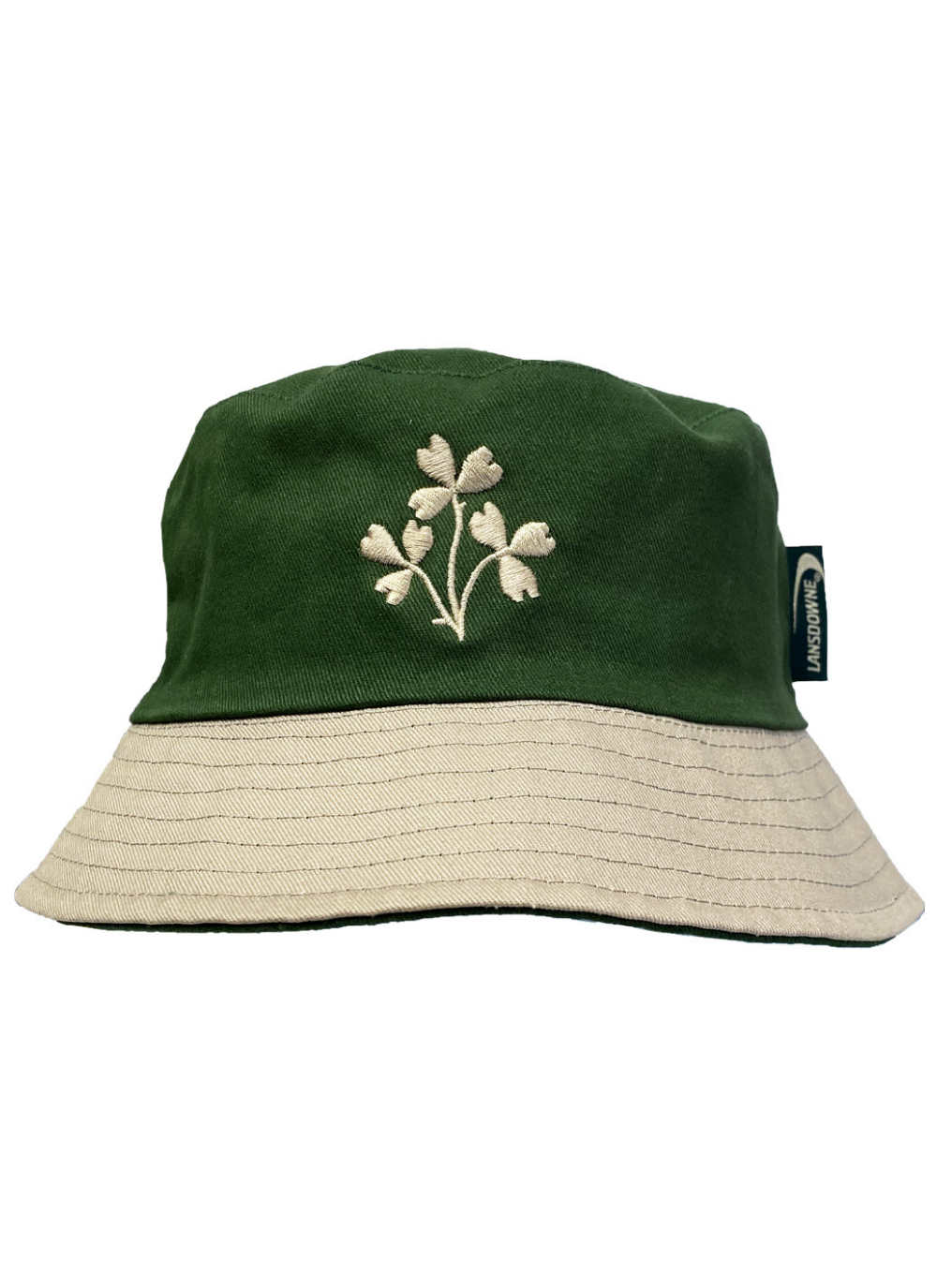 Lansdowne Ireland Shamrock Reversible Bucket Hat 