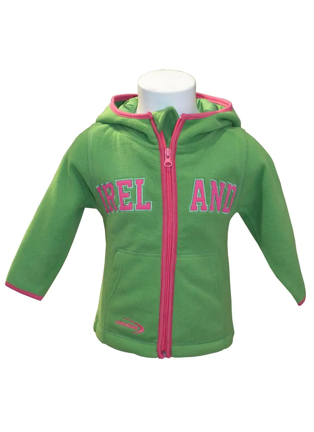 Girls Ireland Full Zip Fleece Hoodie
