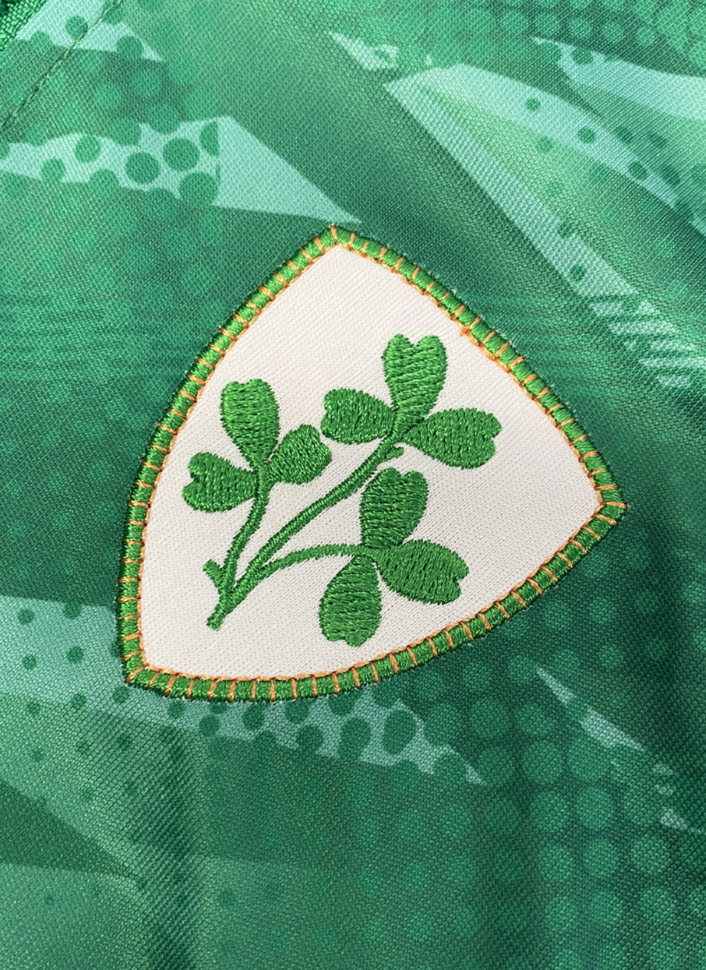 Lansdowne Kids Ireland Shamrock Performance Full Zip Top
