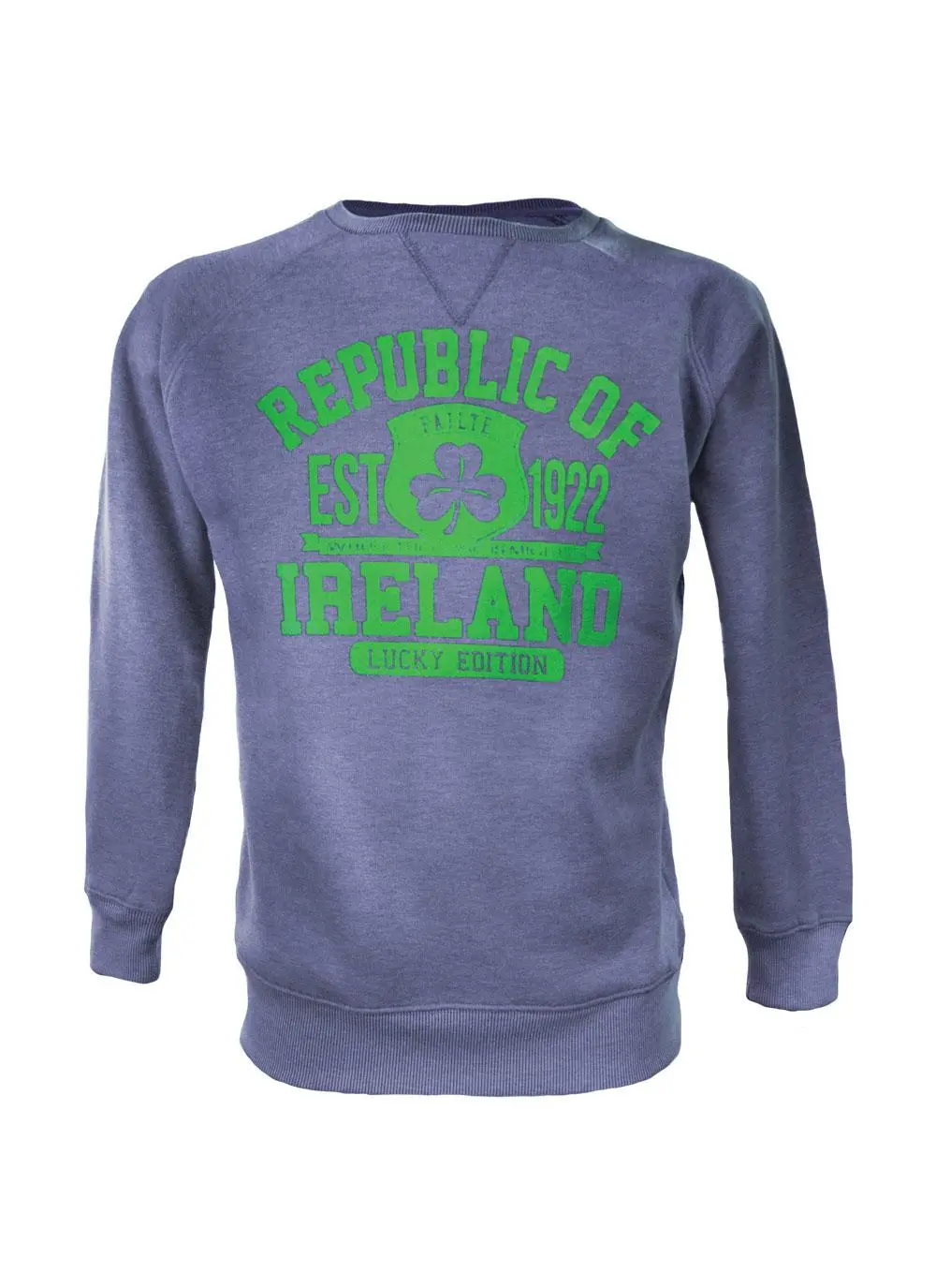 Ladies Ireland Denim Marl Sweatshirt