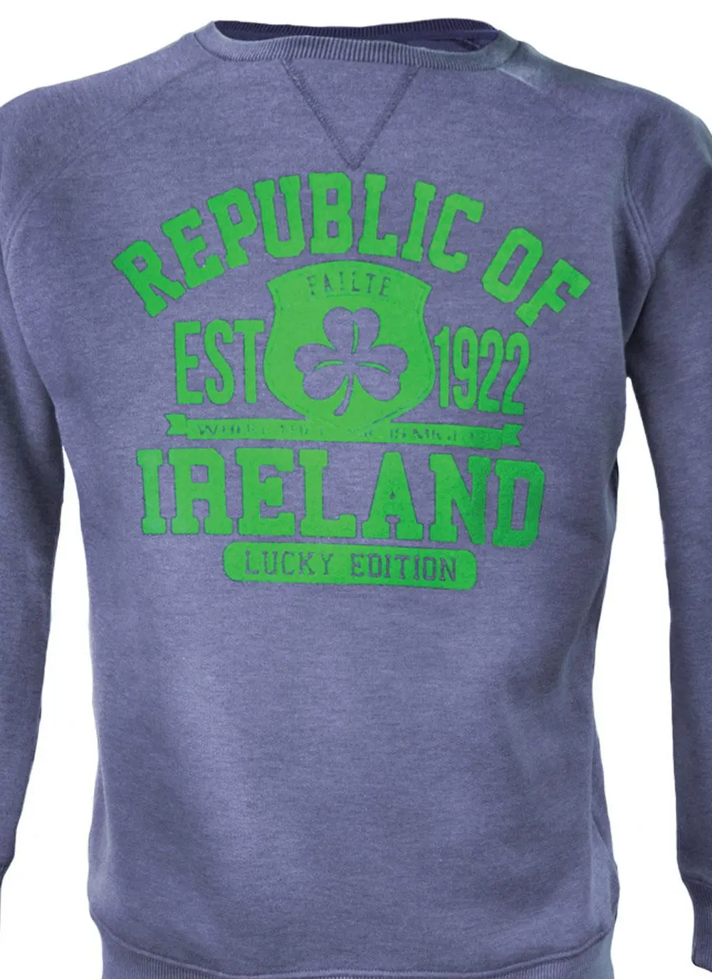 Ladies Ireland Denim Marl Sweatshirt
