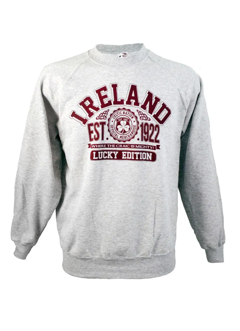 Ladies Ireland Gray Marl Sweatshirt