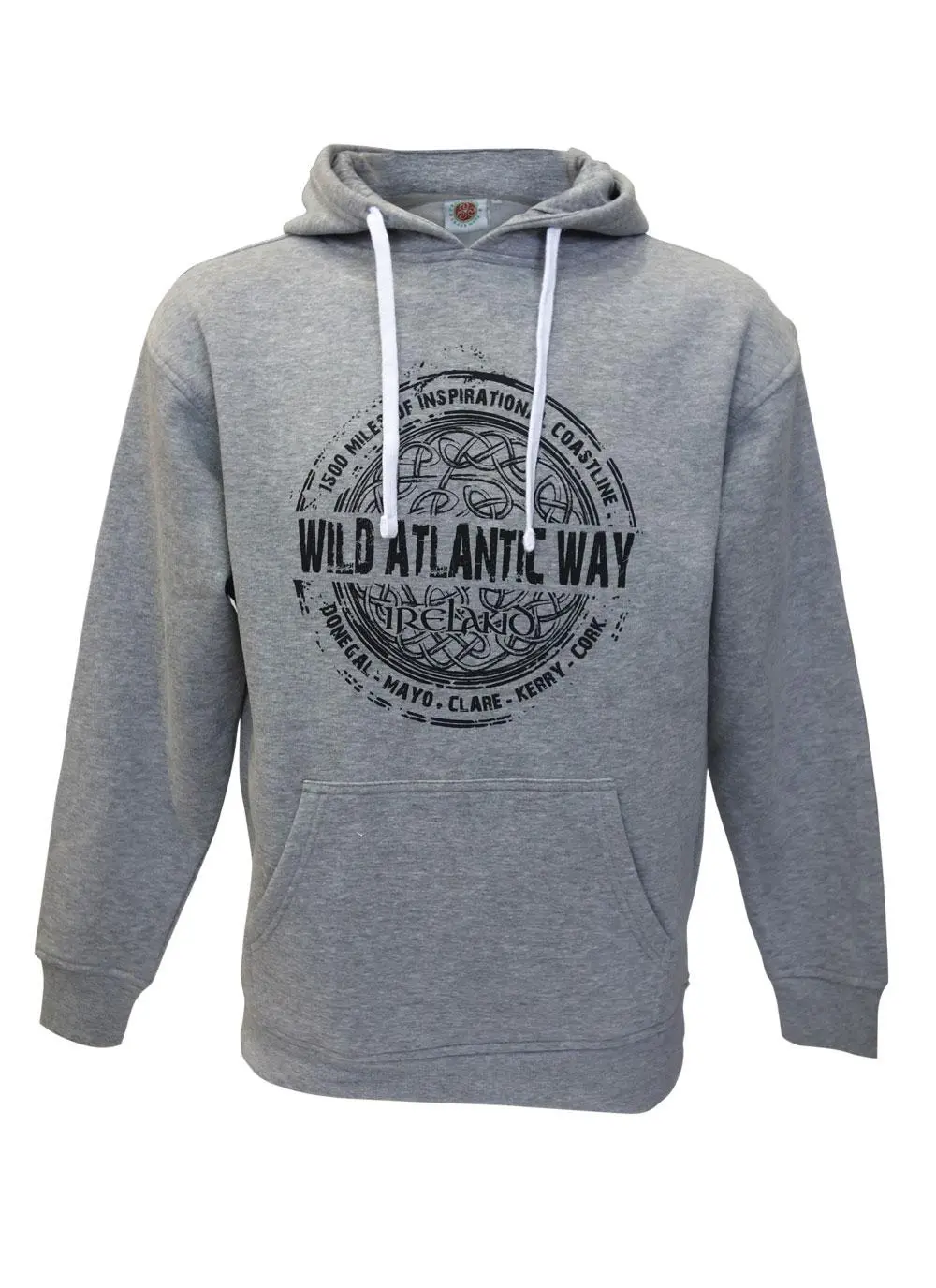Wild Atlantic Way Gray Hoodie