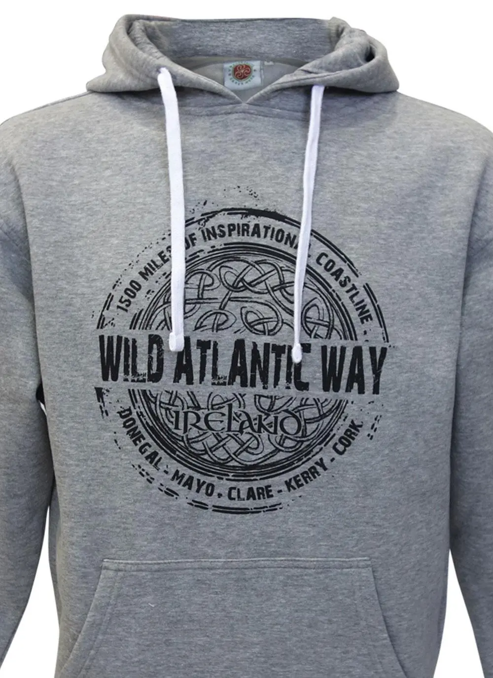 Wild Atlantic Way Gray Hoodie