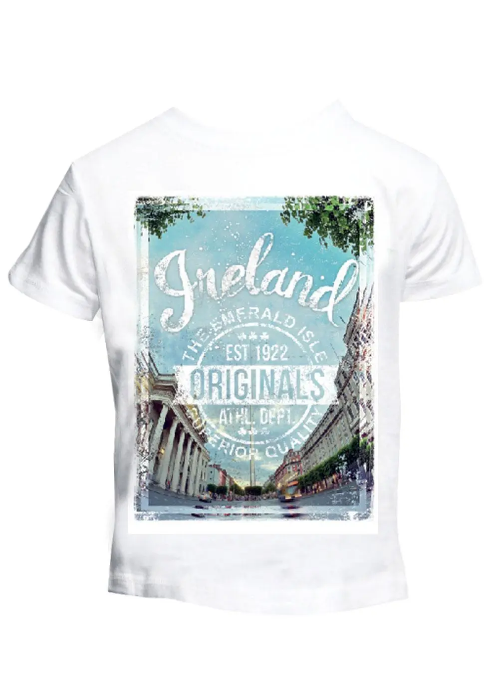 Kids White Ireland Originals T-Shirt