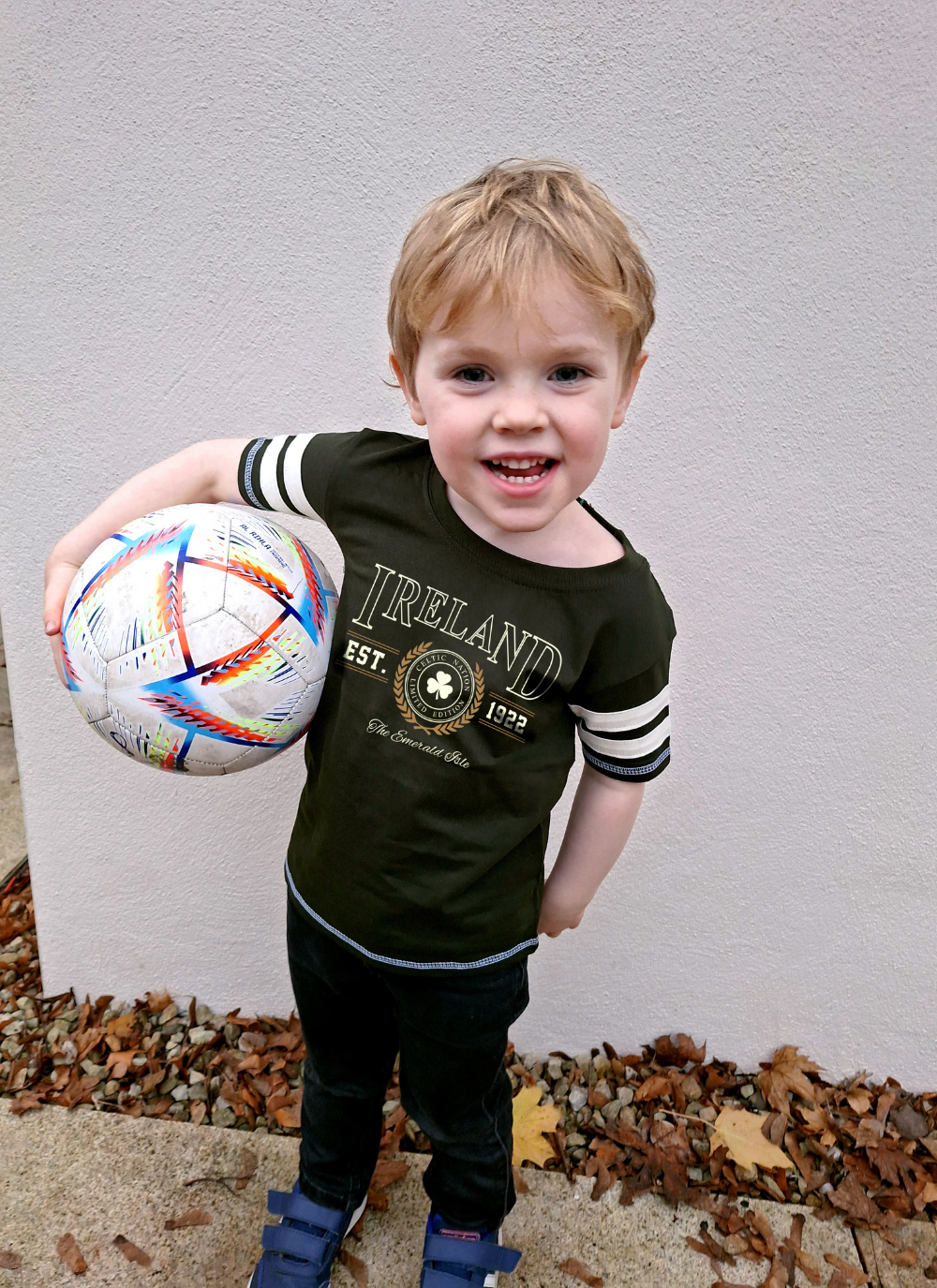 Kids Ireland Shamrock Est 1922 T-Shirt