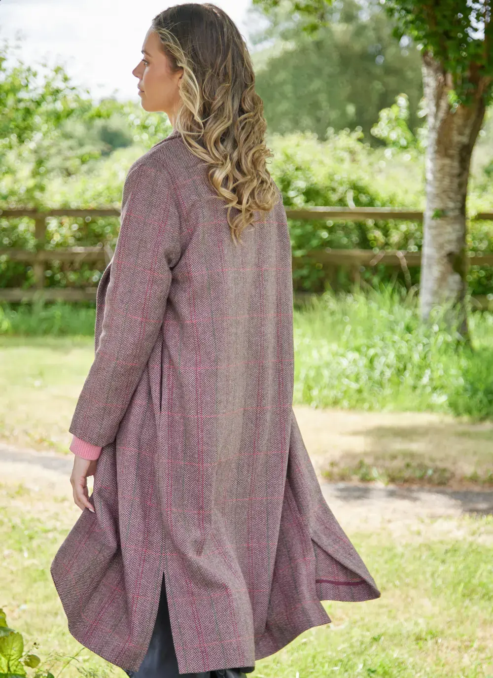 Irish Tweed Duster Coat
