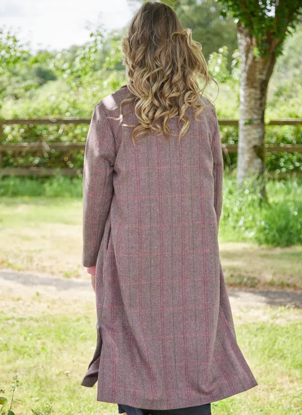 Irish Tweed Duster Coat