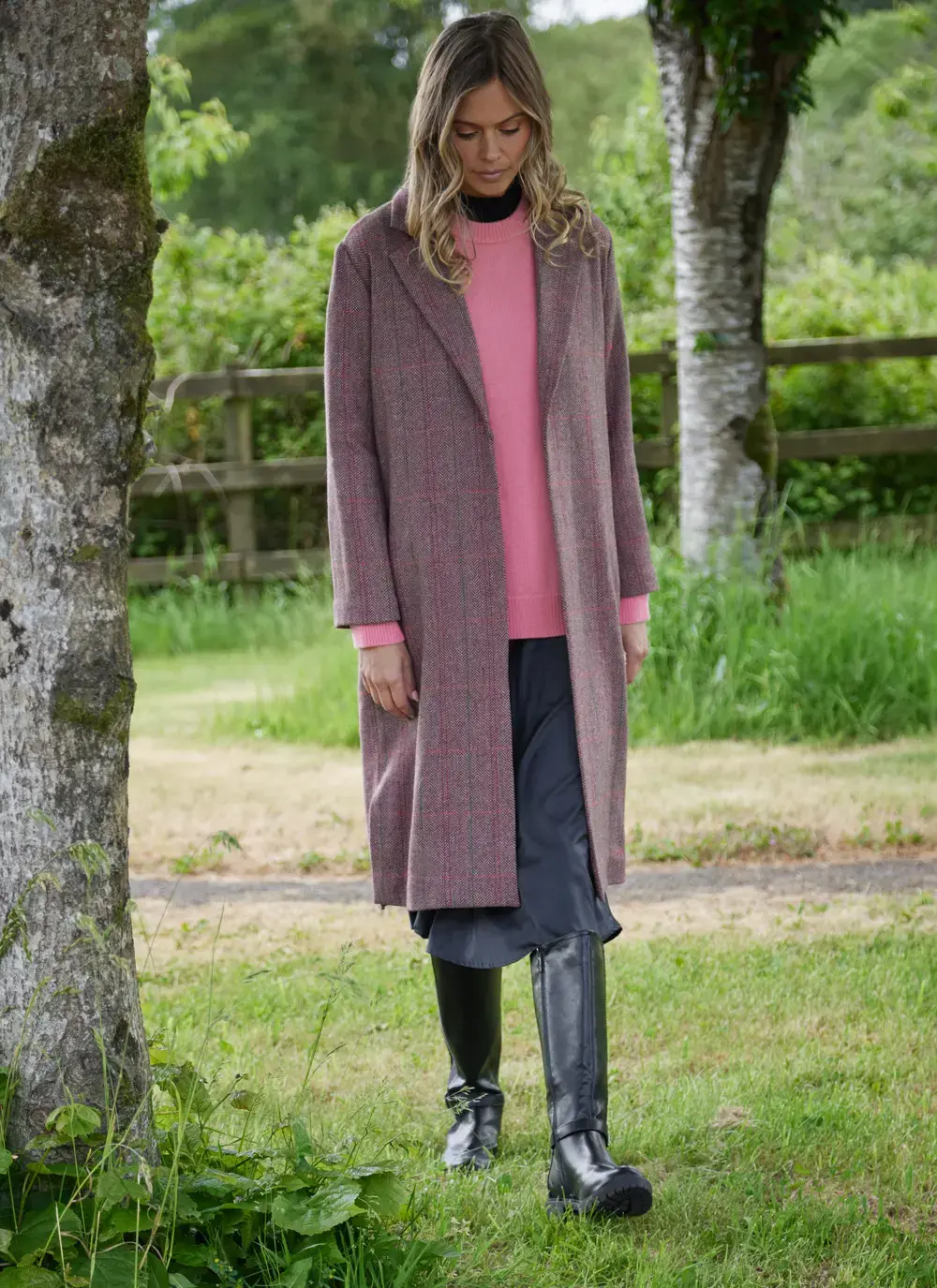 Irish Tweed Duster Coat