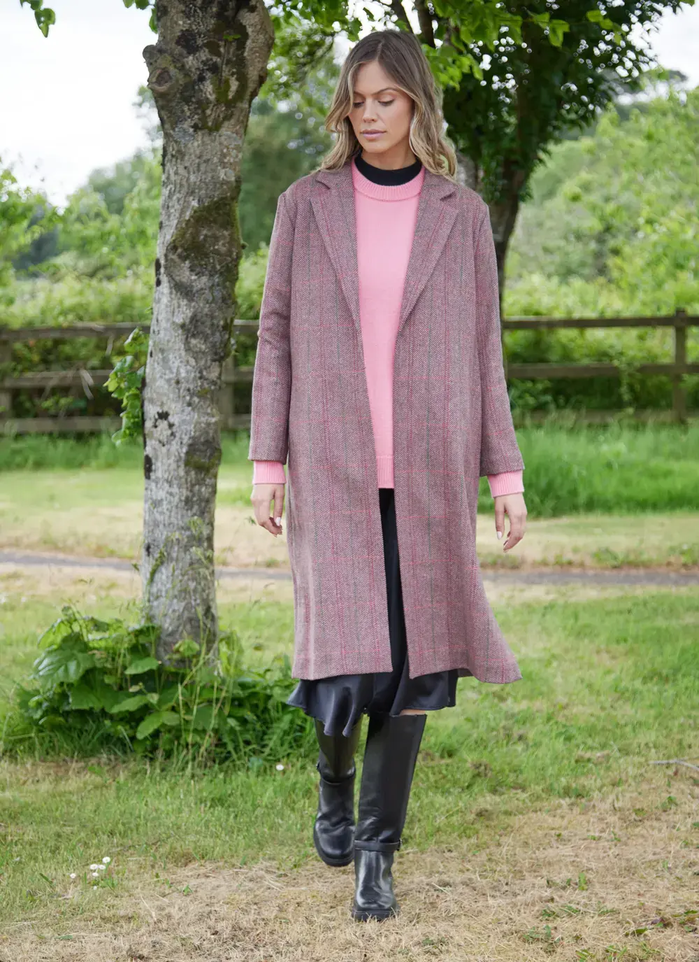 Irish Tweed Duster Coat