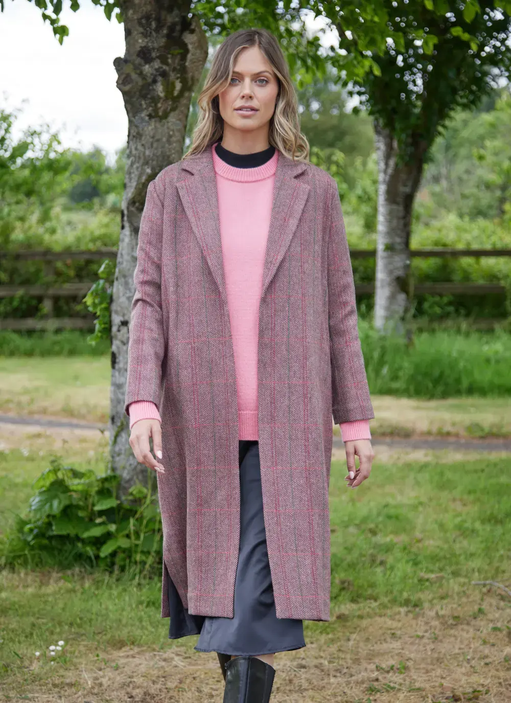 Irish Tweed Duster Coat