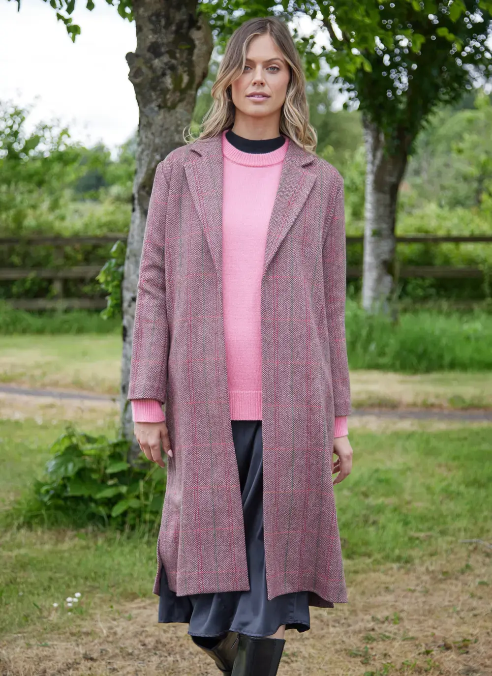 Irish Tweed Duster Coat