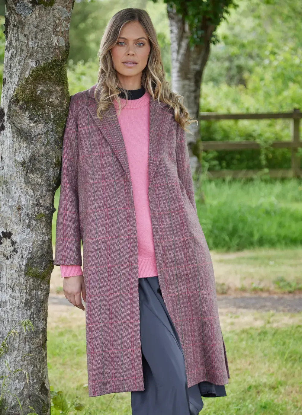 Irish Tweed Duster Coat