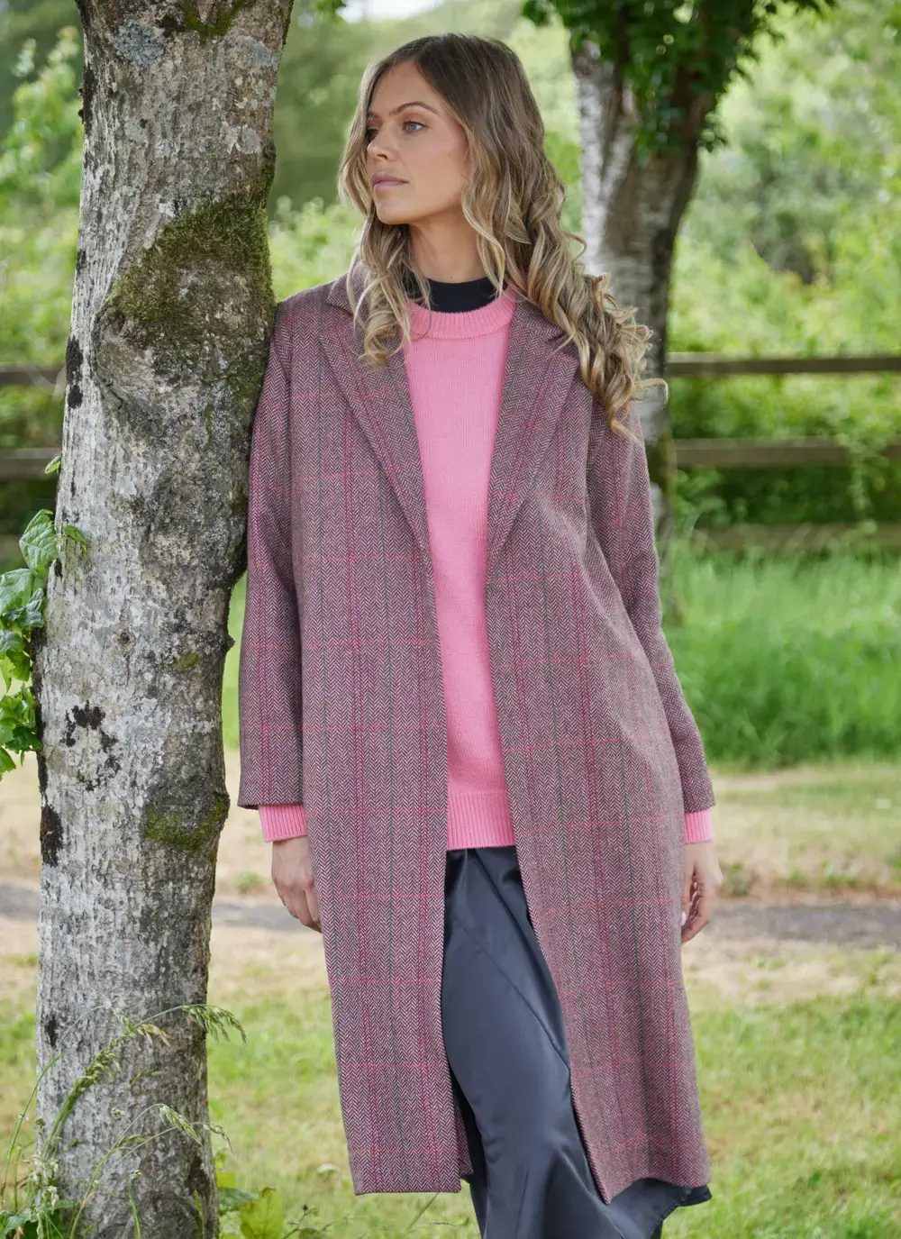 Irish Tweed Duster Coat